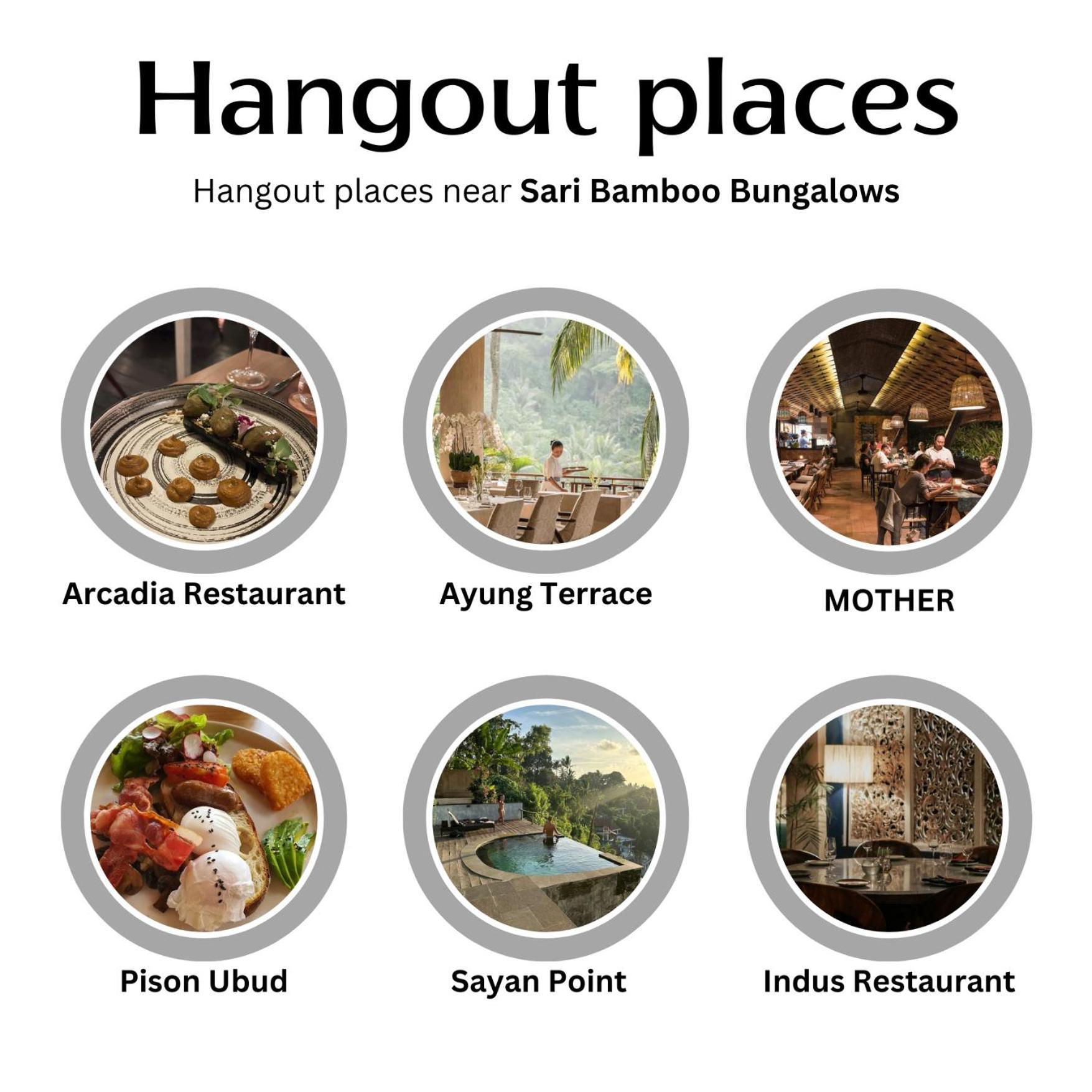 Sari Bamboo Bungalows Ubud  Ngoại thất bức ảnh